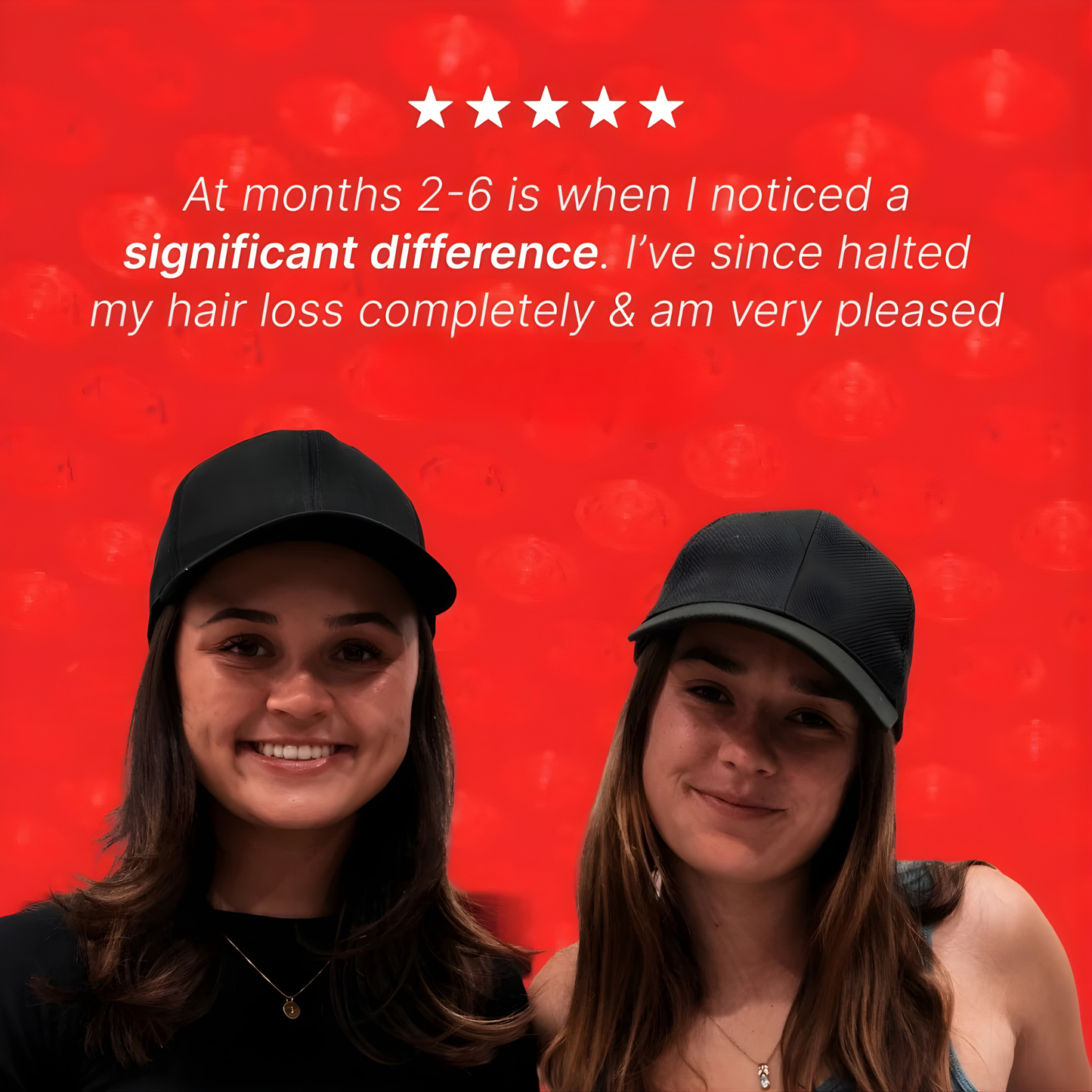 Regrow your hair in 120 days with Newlumin Laser Cap or your money back!